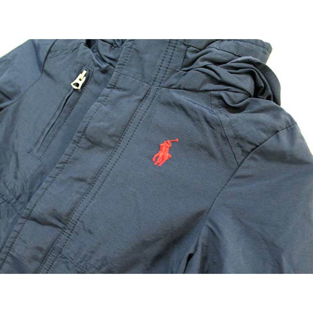 Ralph Lauren(ラルフローレン)の【新規値下げ!】《ラルフローレン/Ralph Lauren》85cm ナイロンジャンパー/ナイロンブルゾン 紺 フード収納可【中古】子供服 キッズ kids ベビー服 baby 男の子 秋 729022 otr キッズ/ベビー/マタニティのベビー服(~85cm)(ジャケット/コート)の商品写真