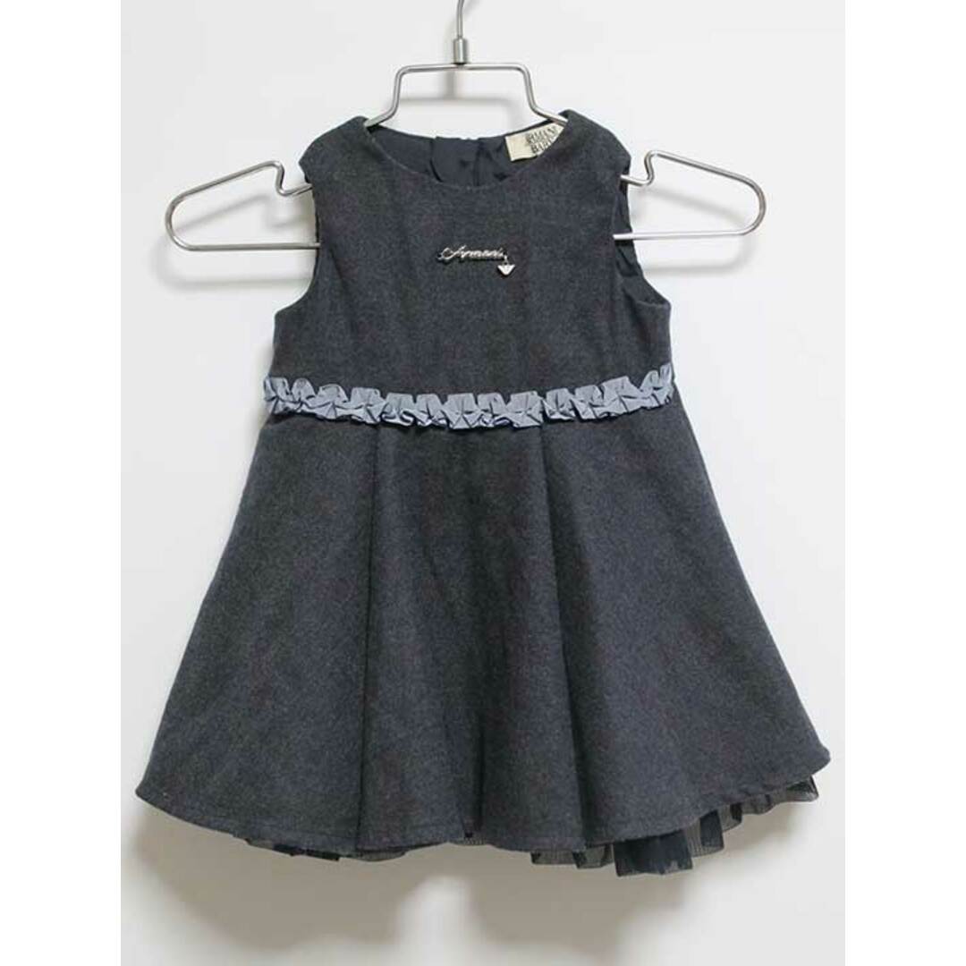 【秋冬物 新入荷!】‡アルマーニベビー/Armani baby‡62cm ジャンパースカート 紺系子供服 キッズ kids ベビー服 baby 女の子 秋冬 411132ベビー服(~85cm)