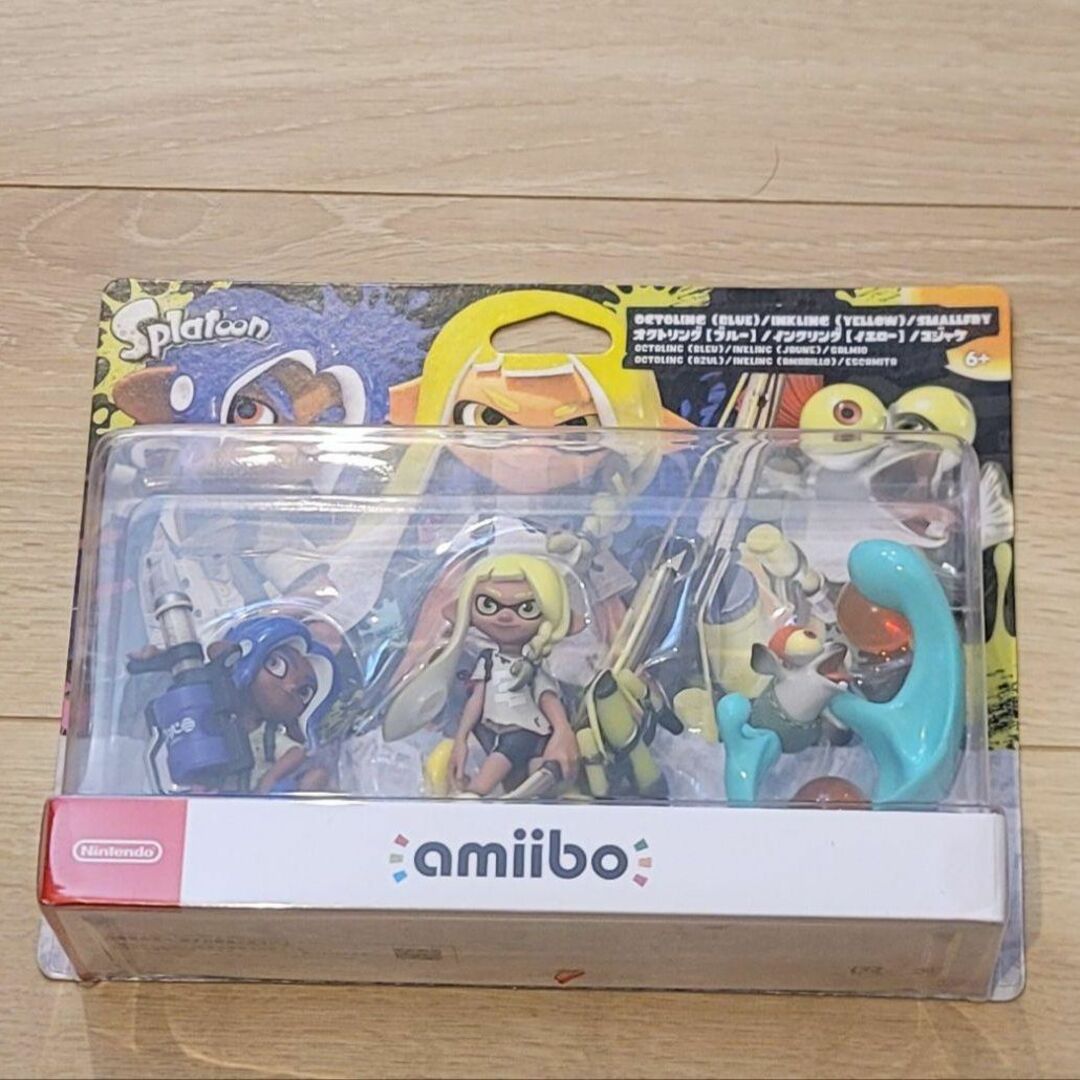 Nintendo Switch(ニンテンドースイッチ)のamiibo トリプルセット(スプラトゥーンシリーズ エンタメ/ホビーのゲームソフト/ゲーム機本体(その他)の商品写真