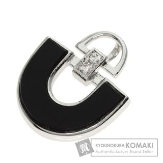 タサキ(TASAKI)のTASAKI オニキス ダイヤモンド ペンダントトップ K14WG レディース(その他)