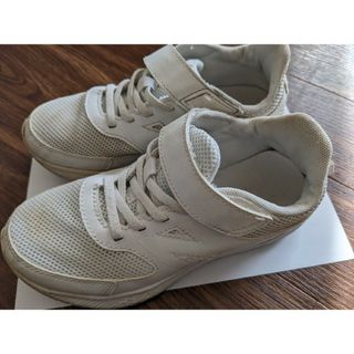 ニューバランス(New Balance)の学校用白★ニューバランス★21cm(スニーカー)