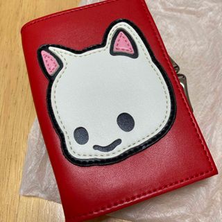 折り財布状態CUNE とらちゃん　三つ折り財布　折り財布　キューン　レザー