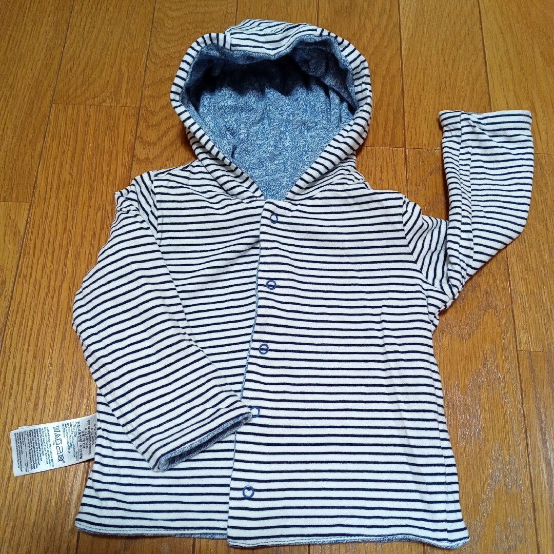 babyGAP(ベビーギャップ)のbaby GAP リバーシブル　セットアップ キッズ/ベビー/マタニティのベビー服(~85cm)(トレーナー)の商品写真