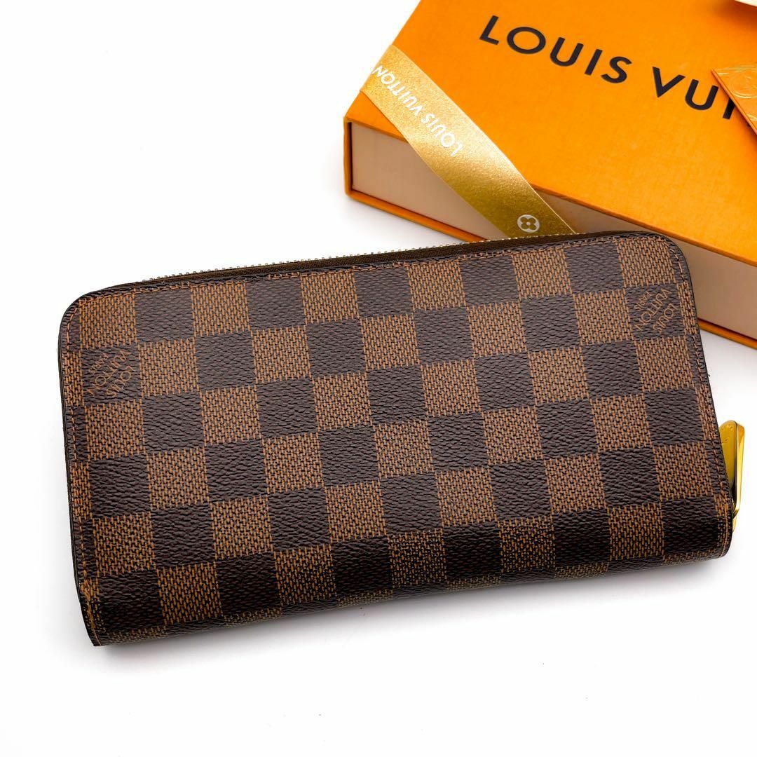 LOUIS VUITTON(ルイヴィトン)の【saki様専用】ルイヴィトン ダミエ ジッピーウォレット  長財布 レディースのファッション小物(財布)の商品写真