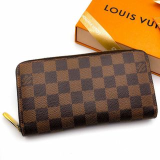 ルイヴィトン(LOUIS VUITTON)の【saki様専用】ルイヴィトン ダミエ ジッピーウォレット  長財布(財布)