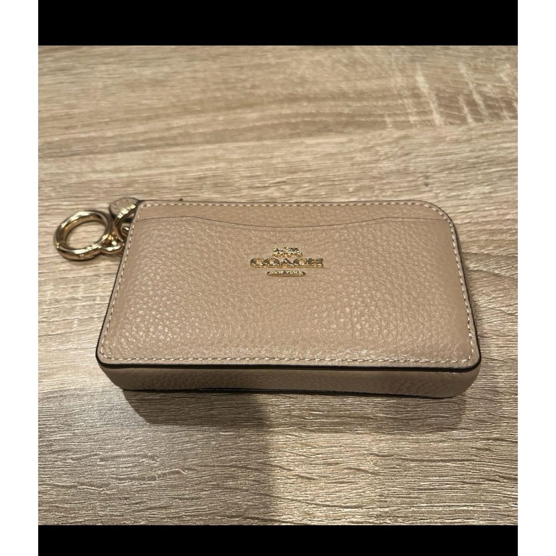 COACHマルチカードケース キーリング付き コインケース COACHマルチカードケース キーリング付き コインケース