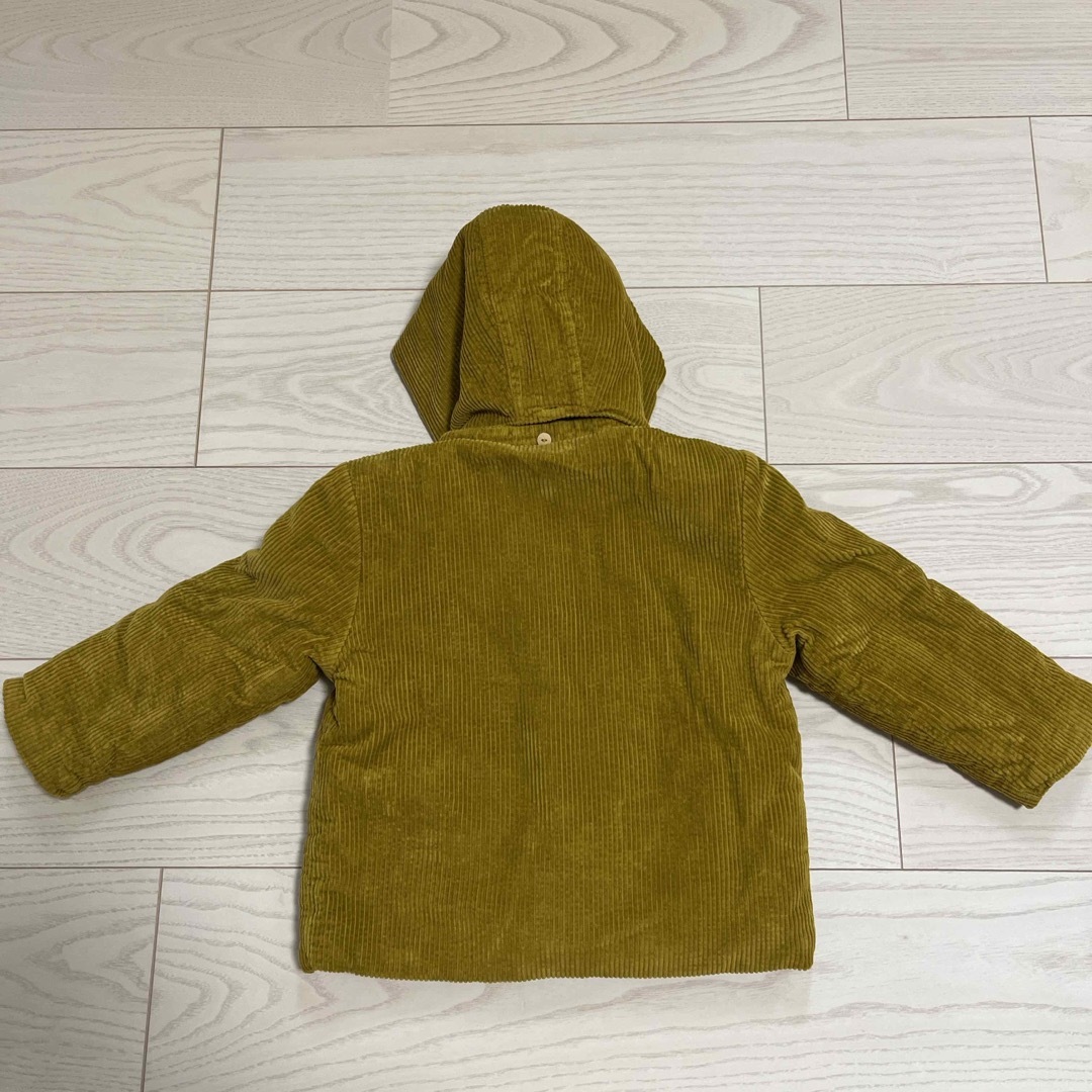 Omibia  コーデュロイコート　90  キッズコート　ベビーコート キッズ/ベビー/マタニティのキッズ服女の子用(90cm~)(コート)の商品写真