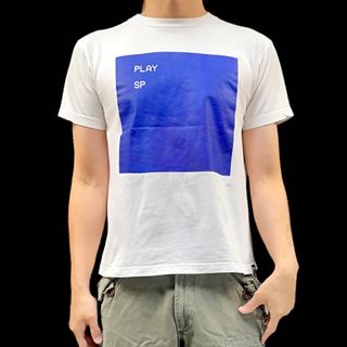 ダブルタップス(W)taps)の中古 FPAR WTAPS PLAY 画面 メッセージ バックプリント Tシャツ(Tシャツ/カットソー(半袖/袖なし))