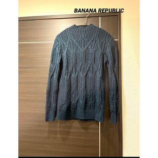 バナナリパブリック(Banana Republic)のバナナリパブリック  濃緑ニット(ニット/セーター)