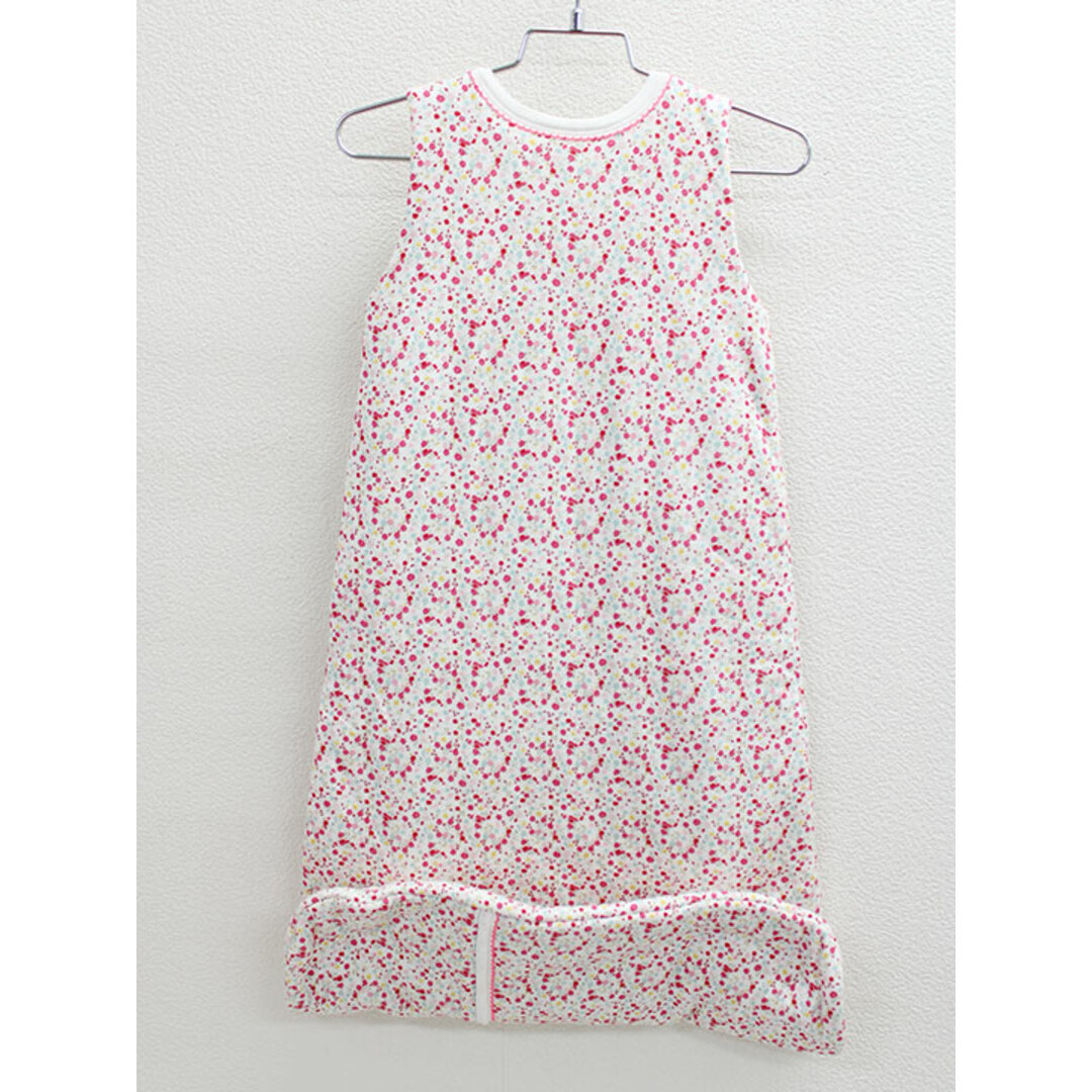 PETIT BATEAU(プチバトー)の【値下げ!】▲プチバトー/PETIT BATEAU▲60-80cm位 スリーパー/ジゴトゥーズ/おくるみ/小物 白×ピンク系 花柄 出産祝い 寝具 部屋着【中古】【ネット限定】子供 キッズ kids ベビー baby 女の子 春夏秋冬 425032 キッズ/ベビー/マタニティのベビー服(~85cm)(その他)の商品写真