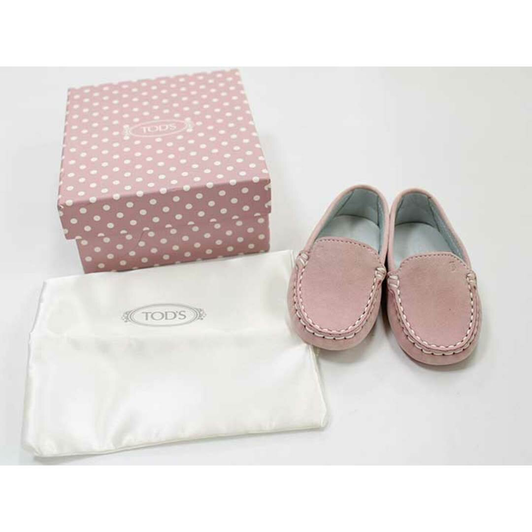 TOD'S(トッズ)の【値下げ!】♪トッズ/TOD'S♪10.5cm シューズ/靴 ピンク【中古】子供 キッズ kids  ベビー baby 女の子 春夏秋冬 405032 キッズ/ベビー/マタニティのベビー靴/シューズ(~14cm)(その他)の商品写真