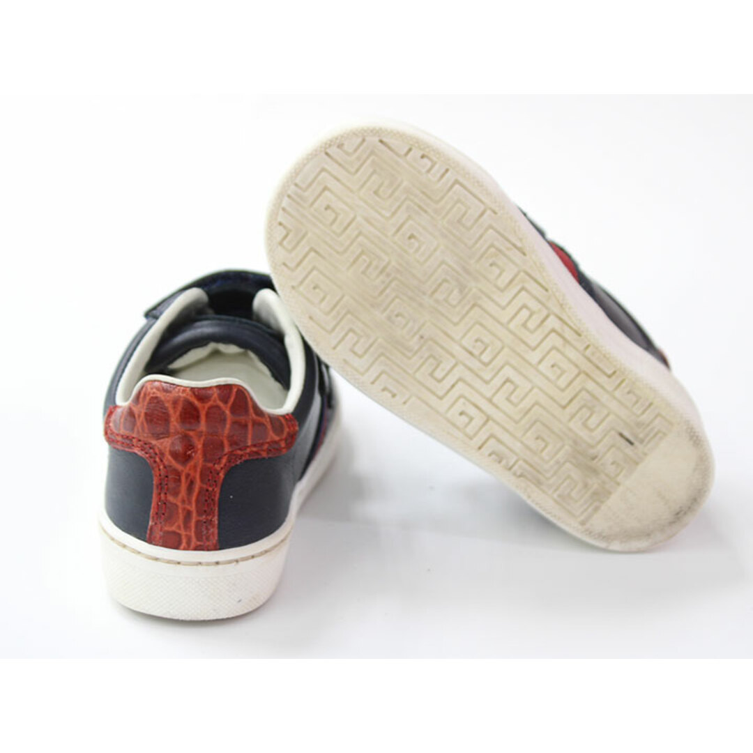 Gucci(グッチ)の【新入荷!】■グッチ/GUCCI■13.3cm シューズ/スニーカー/靴 紺【中古】子供 キッズ kids ベビー baby 男の子 女の子 春夏秋冬 920132 キッズ/ベビー/マタニティのベビー靴/シューズ(~14cm)(スニーカー)の商品写真