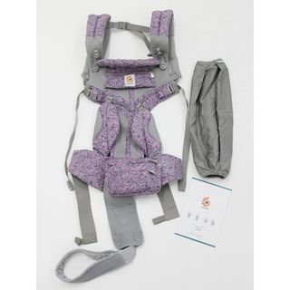 エルゴベビー(Ergobaby)の【値下げ!】▲エルゴベビー/Ergobaby▲ベビーキャリア/抱っこひも/小物 紫×グレー オムニ360 完品 対面抱き 前向き抱き 腰抱き おんぶ【中古】【ネット限定】子供 キッズ kids  ベビー baby 男の子 女の子 春夏秋冬 923032(抱っこひも/おんぶひも)