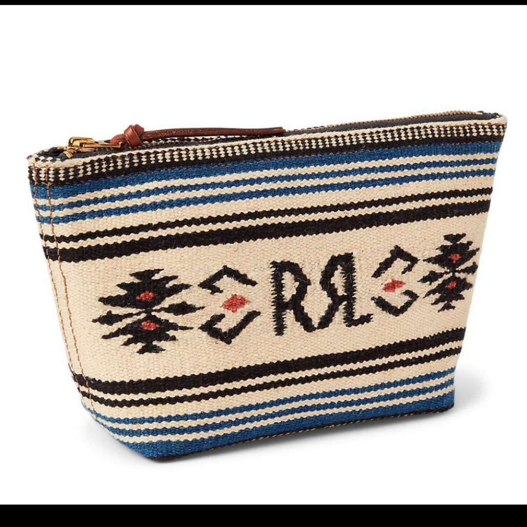 RRL - 新品*RRL*ハンドウーブン ジャカード ポーチ* ダブルアールエル