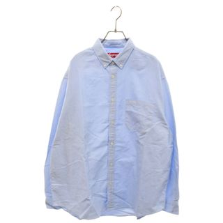 シュプリーム(Supreme)のSUPREME シュプリーム 23AW Loose Fit Oxford Shirt ルーズフィットショートスリーブオックスフォードシャツ 長袖シャツ ブルー(シャツ)