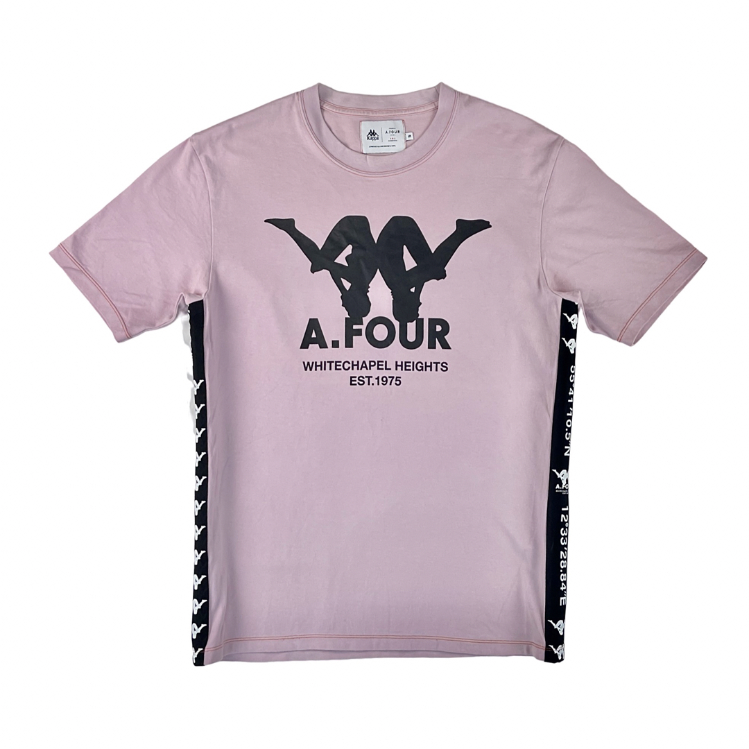 Kappa(カッパ)の中古 Kappa A.FOUR カッパ ポッシュアイソレーション コラボTシャツ メンズのトップス(Tシャツ/カットソー(半袖/袖なし))の商品写真