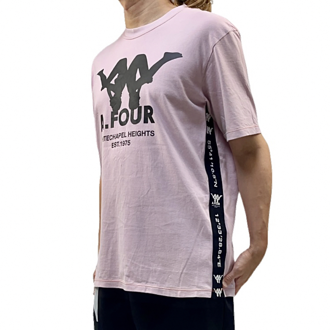 Kappa(カッパ)の中古 Kappa A.FOUR カッパ ポッシュアイソレーション コラボTシャツ メンズのトップス(Tシャツ/カットソー(半袖/袖なし))の商品写真