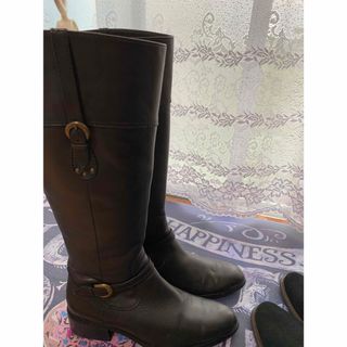 ロングブーツ👢👢未使用🌹美品24.5cm(ブーツ)