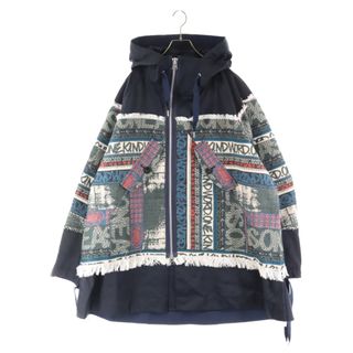 サカイ(sacai)のSacai サカイ 23SS×Eric Haze Jacquard Hooded Blouson エリックヘイズ ジャガード フーデッド ブルゾンジャケット マルチ 23-02959M(ブルゾン)