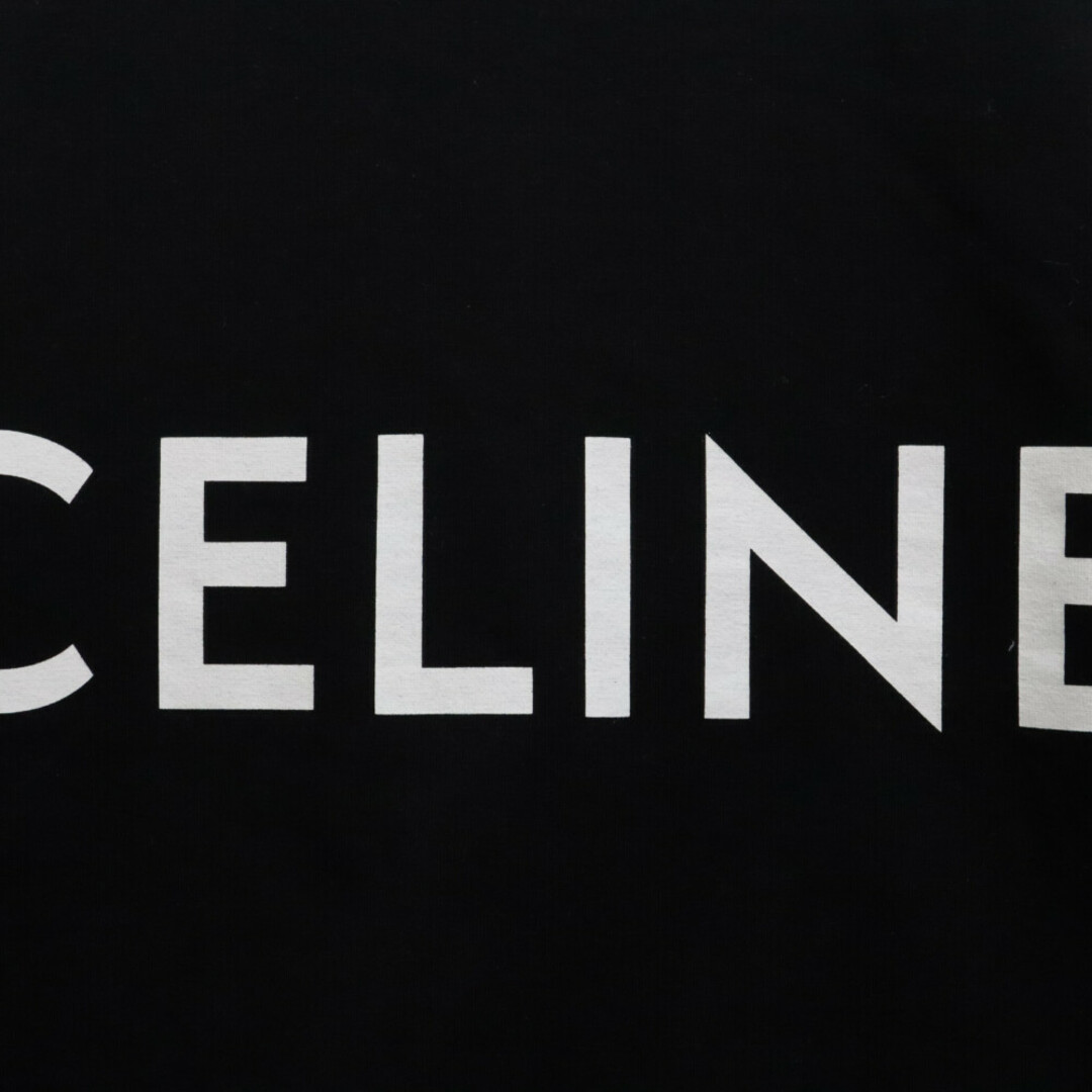 celine(セリーヌ)のCELINE セリーヌ 22AW ルーズフィットロゴプリント半袖Tシャツ 2X681671Q ブラック メンズのトップス(Tシャツ/カットソー(半袖/袖なし))の商品写真