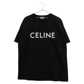 セリーヌ(celine)のCELINE セリーヌ 22AW ルーズフィットロゴプリント半袖Tシャツ 2X681671Q ブラック(Tシャツ/カットソー(半袖/袖なし))