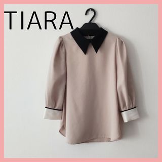 ティアラ(tiara)の【lala様専用】TIARA　ティアラ　バイカラー　ブラウス(シャツ/ブラウス(長袖/七分))