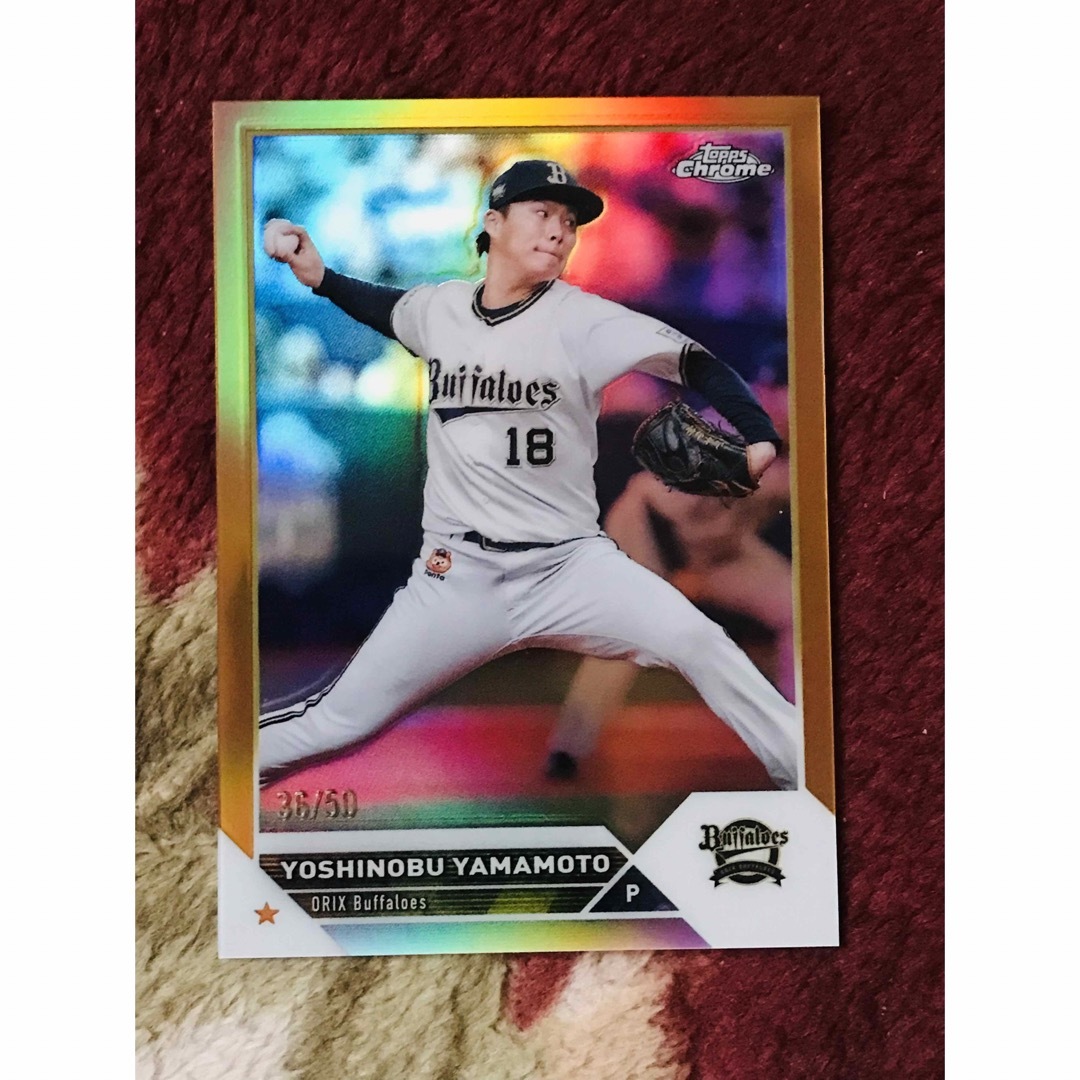 topps bowman NPB オリックスバファローズ 山本由伸 インサート - その他