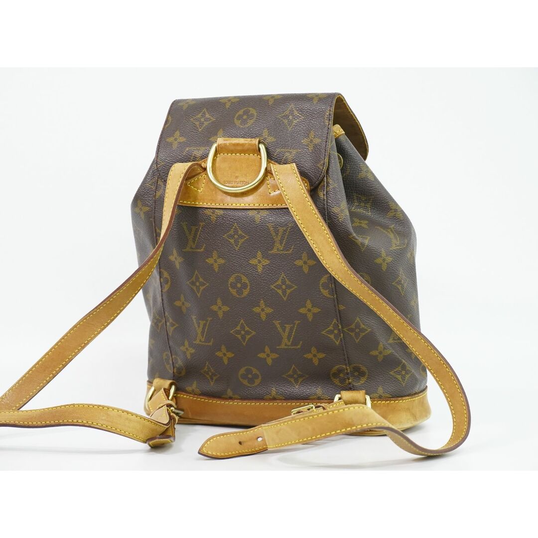 LOUIS VUITTON(ルイヴィトン)の本物 ルイヴィトン LOUIS VUITTON LV モンスリ MM リュックサック バックパック モノグラム ブラウン M51136 Montsouris ビトン バッグ 中古 レディースのバッグ(リュック/バックパック)の商品写真