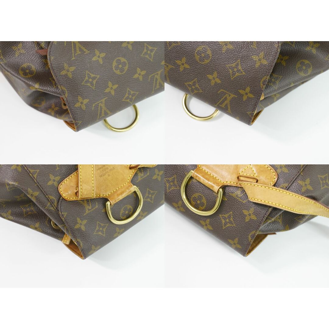 LOUIS VUITTON(ルイヴィトン)の本物 ルイヴィトン LOUIS VUITTON LV モンスリ MM リュックサック バックパック モノグラム ブラウン M51136 Montsouris ビトン バッグ 中古 レディースのバッグ(リュック/バックパック)の商品写真