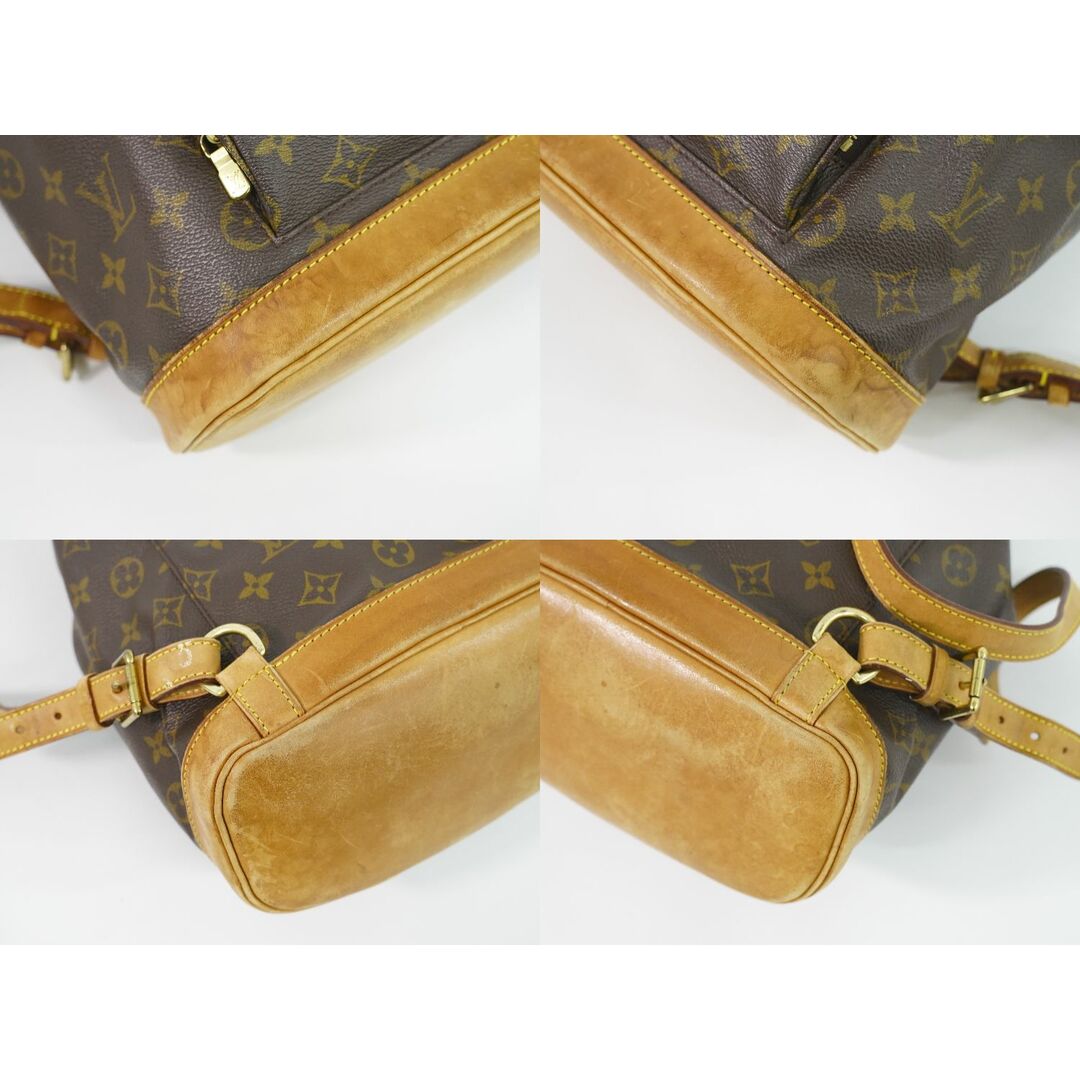 LOUIS VUITTON(ルイヴィトン)の本物 ルイヴィトン LOUIS VUITTON LV モンスリ MM リュックサック バックパック モノグラム ブラウン M51136 Montsouris ビトン バッグ 中古 レディースのバッグ(リュック/バックパック)の商品写真