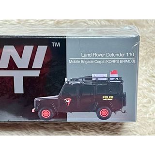 ローバー(Rover)のミニGT MINI GT ディフェンダー 110 インドネシア国家警察機動旅団(ミニカー)