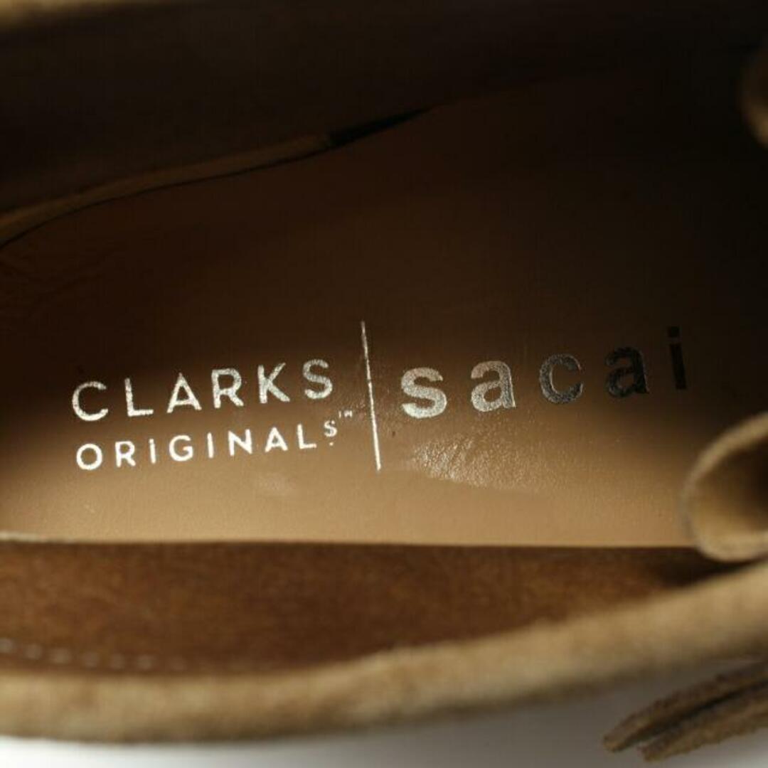 sacai(サカイ)のsacai × Clarks Originals Hybrid Wallabee ブーツ スエード グレーブラウン メンズの靴/シューズ(ブーツ)の商品写真