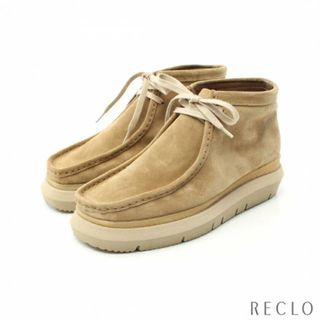 サカイ(sacai)のsacai × Clarks Originals Hybrid Wallabee ブーツ スエード グレーブラウン(ブーツ)