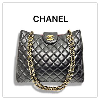 シャネル(CHANEL)のCHANEL シャネル マトラッセ チェーン ショルダー トートバッグ ブラック ターンロック CC(トートバッグ)