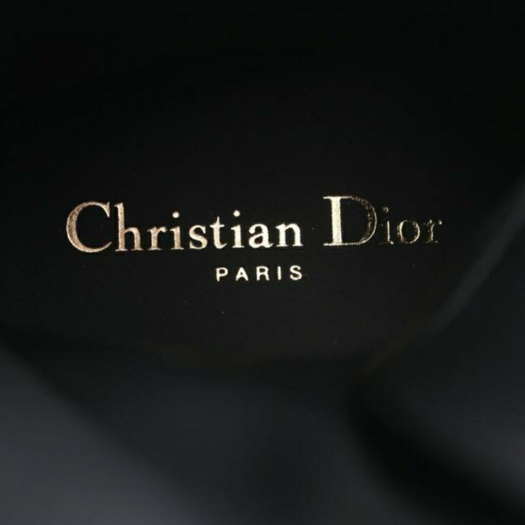 Christian Dior(クリスチャンディオール)の D-LEADER カナージュ キルティング ショート ブーツ レザー ブラック レディースの靴/シューズ(ブーツ)の商品写真