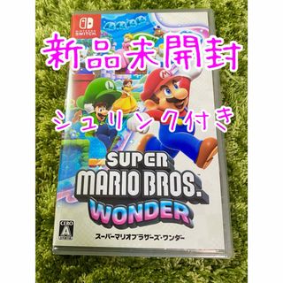 ニンテンドースイッチ(Nintendo Switch)の【新品】スーパーマリオブラザーズ ワンダー(家庭用ゲームソフト)