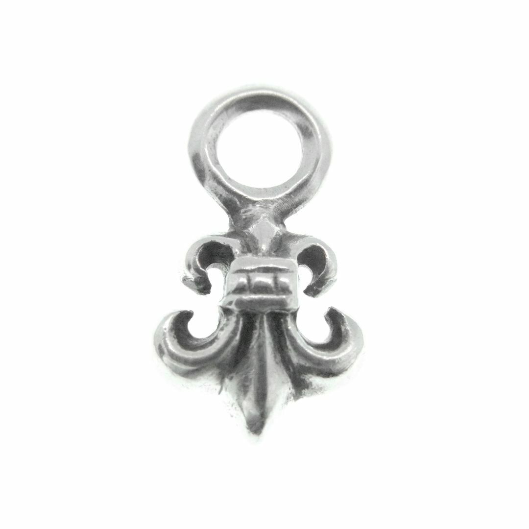 180ミリ横幅CHROME HEARTS クロムハーツ #B STACK BS FLUER/BSフレアスタックチャーム シルバーネックレストップ