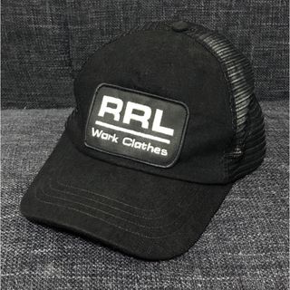 ダブルアールエル(RRL)のRRL ‼️ 希少 ブラックデニム キャップ(キャップ)