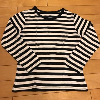 ベルメゾン(ベルメゾン)のベルメゾン　ボーダー　長袖　ロンT 130㎝(Tシャツ/カットソー)