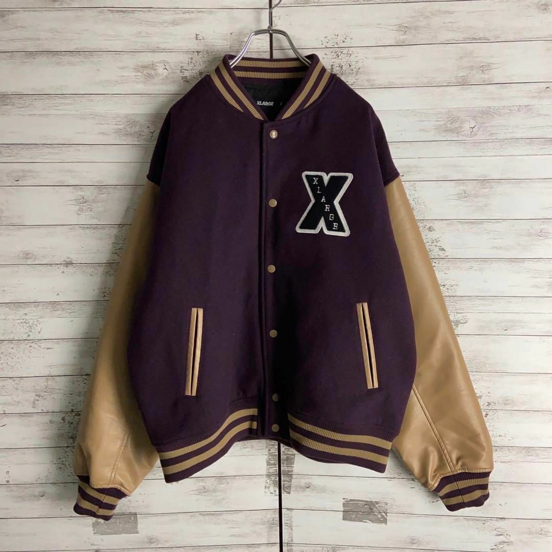 XLARGE - 8368【希少XLサイズ】エクストララージ☆パイル地スタジャン