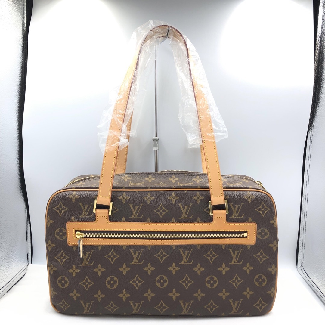 ルイヴィトン LOUIS VUITTON シテGM モノグラム約22cmマチ