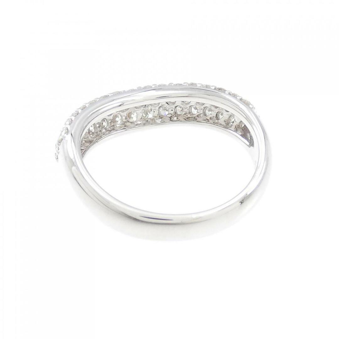 K18WG パヴェ ダイヤモンド リング 1.00CT レディースのアクセサリー(リング(指輪))の商品写真