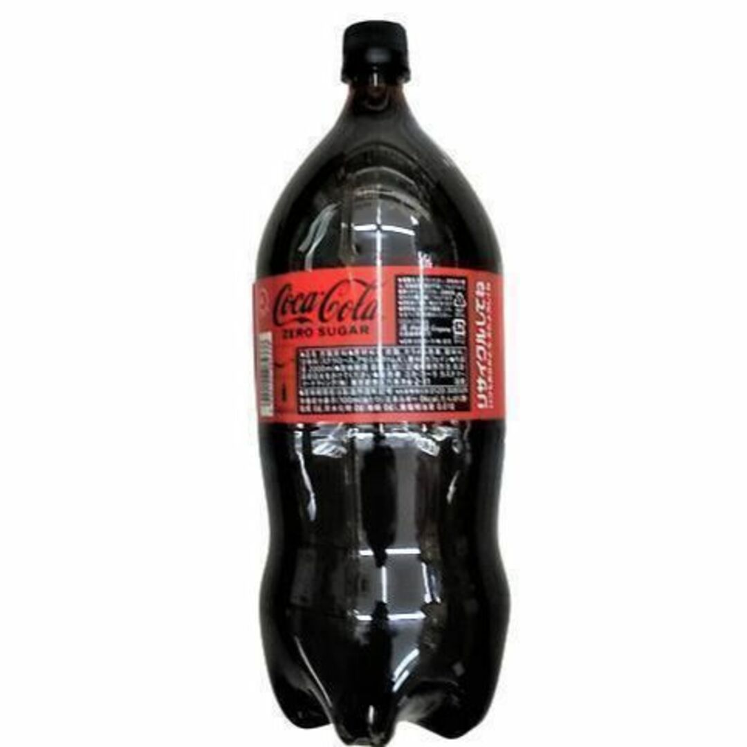 コカ・コーラ(コカコーラ)のコカ・コーラ ゼロ COKACOLA ZERO SUGARペットボトル２Lｘ6本 食品/飲料/酒の飲料(ソフトドリンク)の商品写真