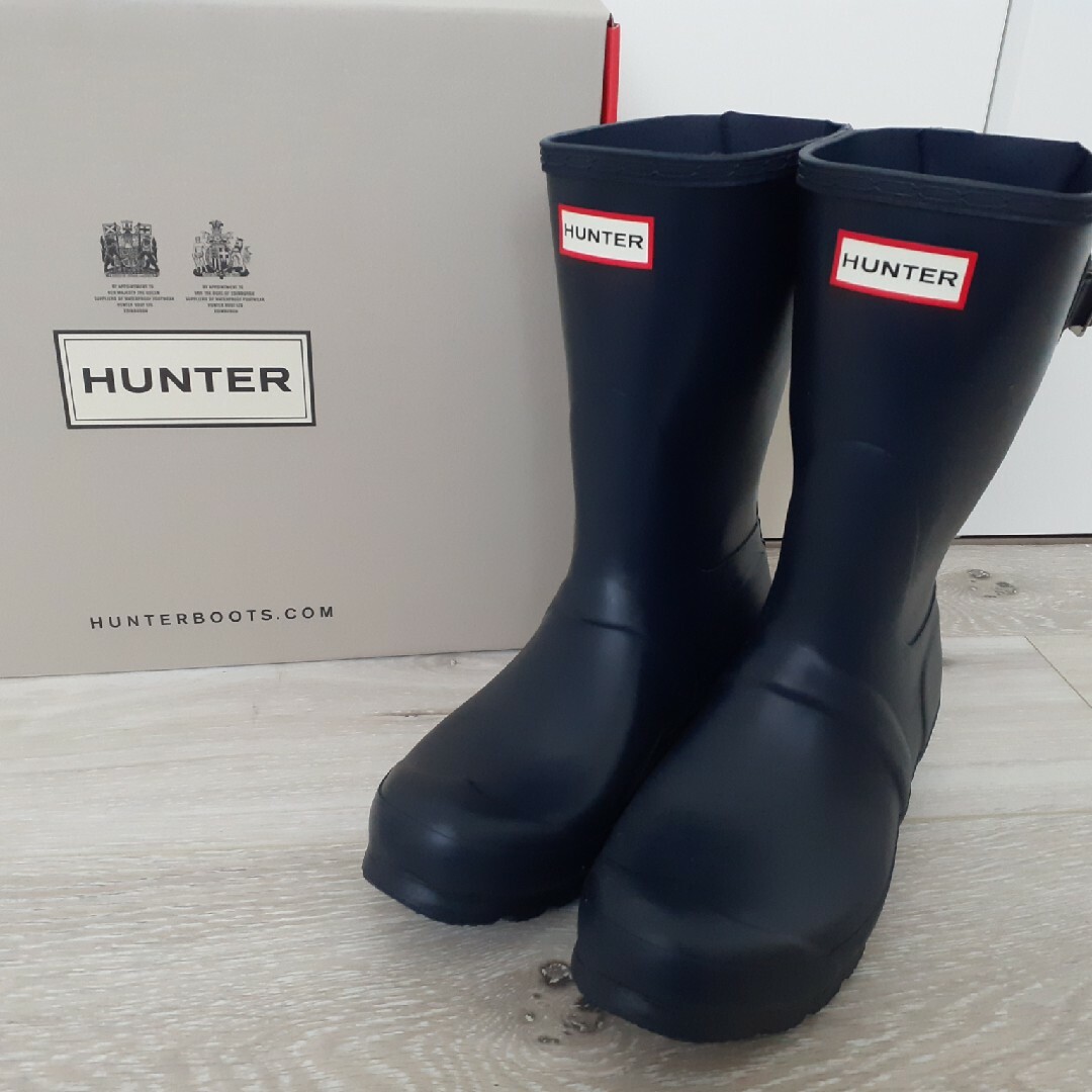 HUNTER - 美品＊HUNTER レインブーツ ショートの通販 by MARILYNE's