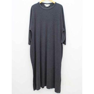 コムデギャルソン(COMME des GARCONS)の【値下げ】♪COMME des GARCONS/コムデギャルソン♪GJ-T069/ワンピース/エレガント/シンプル/カジュアル/オシャレ/八分袖/マキシ丈 グレー/灰色 レディース 【中古】 春夏秋冬 303032(その他)