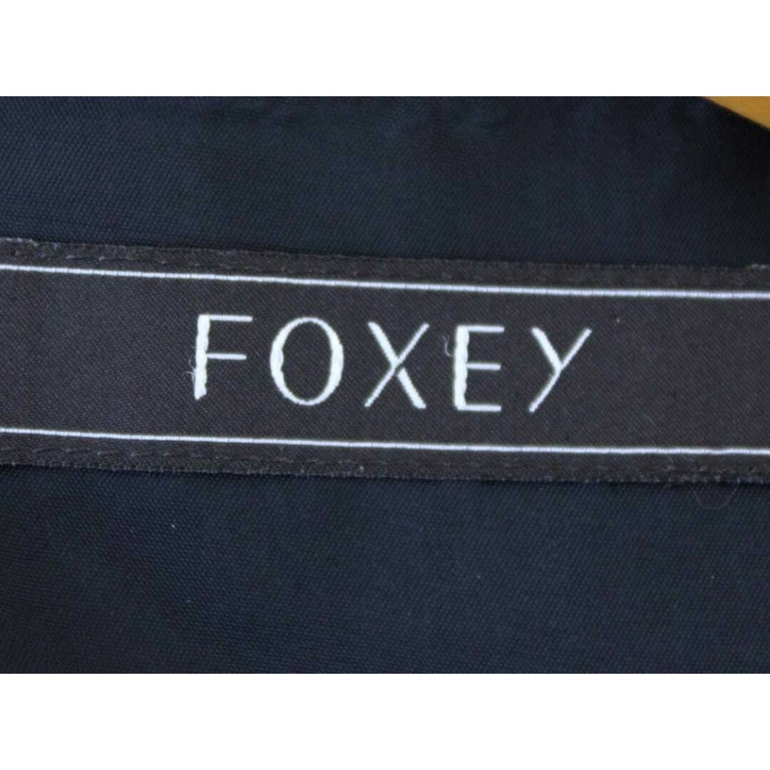 FOXEY(フォクシー)の【値下げ】‡FOXEY BOUTIQUE/フォクシーブティック‡ストレッチダブルフェイスワンピース/34018/膝丈 ネイビー/紺 レディース 38【中古】 春夏秋冬 222032 レディースのワンピース(その他)の商品写真