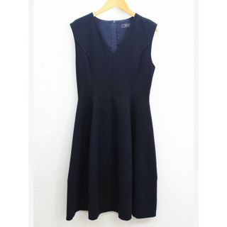 フォクシー(FOXEY)の【値下げ】‡FOXEY BOUTIQUE/フォクシーブティック‡VBaronワンピース/39477/膝丈 ネイビー/紺 レディース 38【中古】 春夏秋冬 222032(その他)