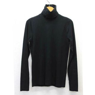 ラルフローレン(Ralph Lauren)の‡RALPH LAUREN/ラルフ ローレン‡タートルネックカットソー/長袖 ブラック/黒 レディース S 【中古】秋冬 809032(Tシャツ(半袖/袖なし))