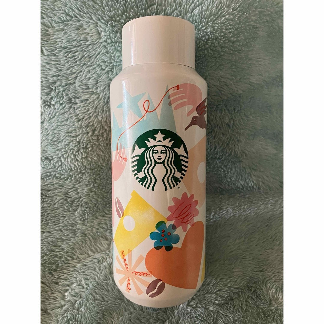 Starbucks(スターバックス)の[新品未使用]スターバックス ステンレスボトルB 355ml インテリア/住まい/日用品のキッチン/食器(タンブラー)の商品写真