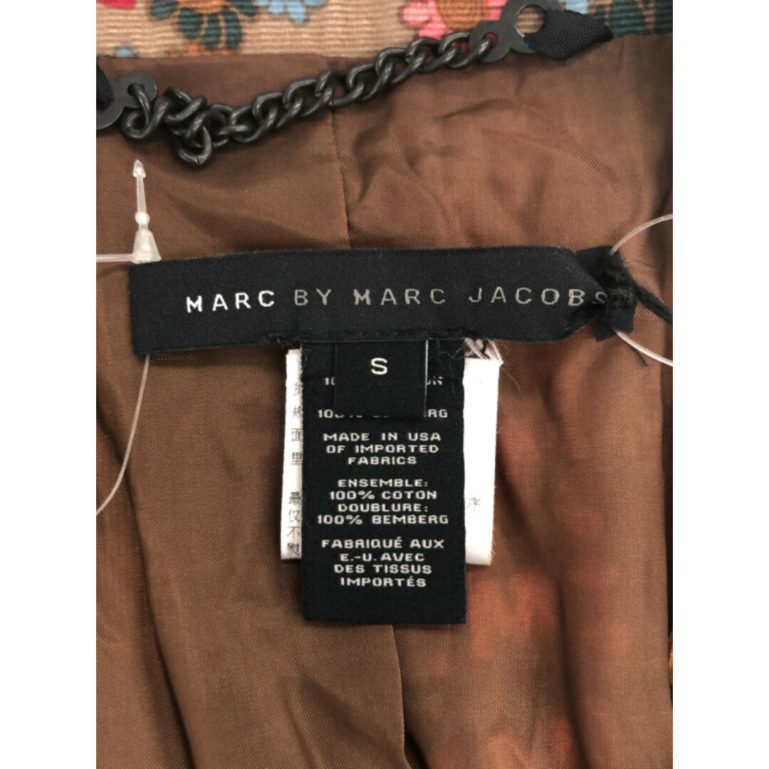 MARC BY MARC JACOBS(マークバイマークジェイコブス)のMARC BY MARC JACOBS マークバイマークジェイコブス フラワーコーデュロイテーラードジャケット ベージュ系 S メンズのジャケット/アウター(テーラードジャケット)の商品写真